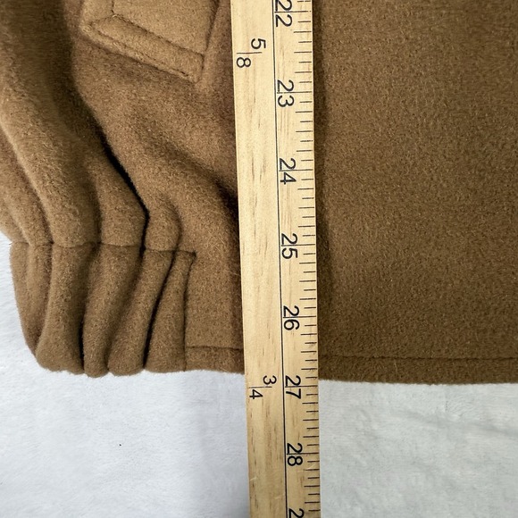 Vintage 90's Baracuta Cashmere Wool Bomber Jacket Beige Medium Soft Gold Lined - Picture 12 of 15